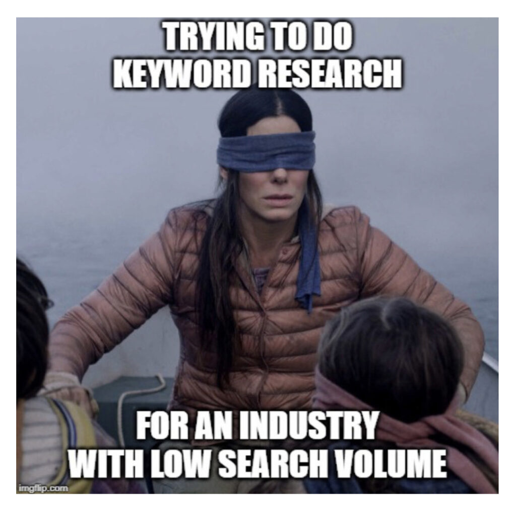 Tyring to do keyword research